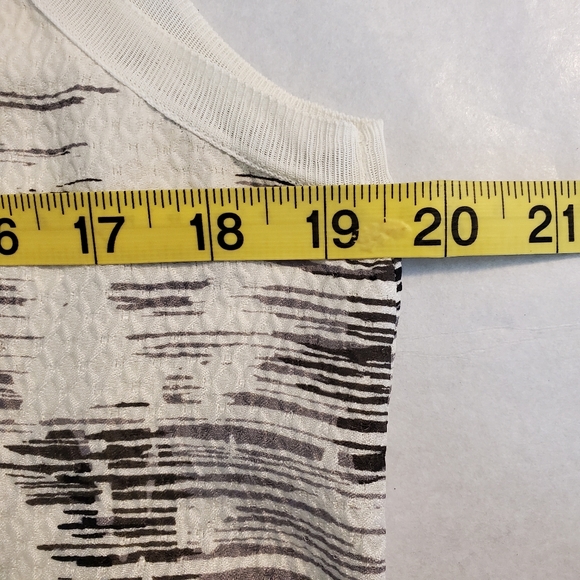 Vince 100% silk dress sleeveless abstract print - Picture 9 of 12